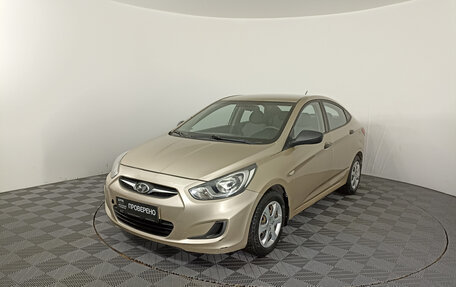 Hyundai Solaris II рестайлинг, 2011 год, 630 000 рублей, 5 фотография