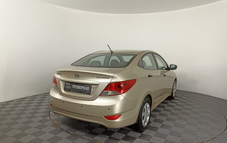 Hyundai Solaris II рестайлинг, 2011 год, 630 000 рублей, 9 фотография