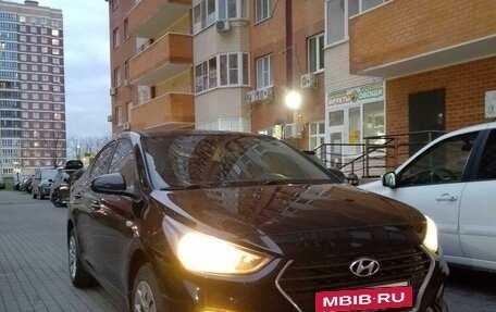 Hyundai Solaris II рестайлинг, 2017 год, 1 250 000 рублей, 15 фотография