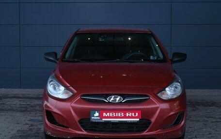 Hyundai Solaris II рестайлинг, 2011 год, 815 000 рублей, 2 фотография