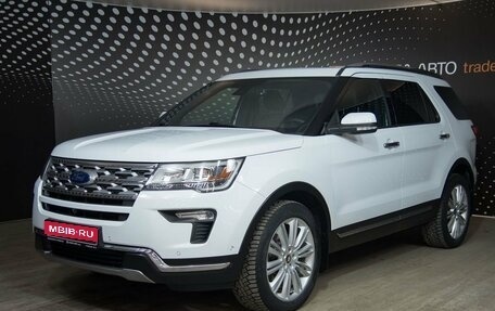 Ford Explorer VI, 2018 год, 3 575 000 рублей, 1 фотография