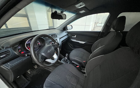 KIA Rio III рестайлинг, 2012 год, 670 000 рублей, 10 фотография