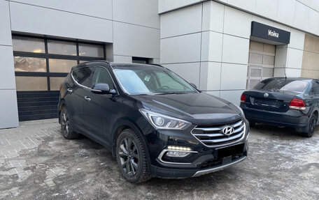 Hyundai Santa Fe III рестайлинг, 2017 год, 2 755 000 рублей, 2 фотография