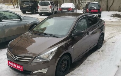 Hyundai Solaris II рестайлинг, 2014 год, 1 000 000 рублей, 1 фотография