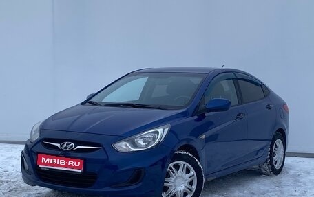 Hyundai Solaris II рестайлинг, 2011 год, 620 000 рублей, 1 фотография