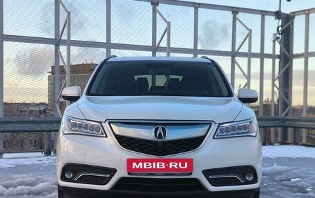 Acura MDX III рестайлинг, 2014 год, 2 400 000 рублей, 2 фотография