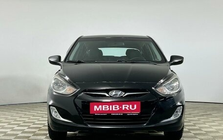 Hyundai Solaris II рестайлинг, 2012 год, 829 000 рублей, 2 фотография