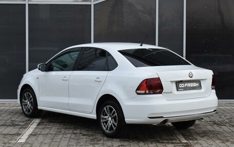 Volkswagen Polo VI (EU Market), 2016 год, 1 420 000 рублей, 2 фотография