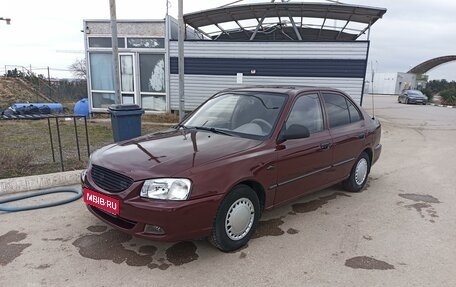 Hyundai Accent II, 2008 год, 500 000 рублей, 1 фотография