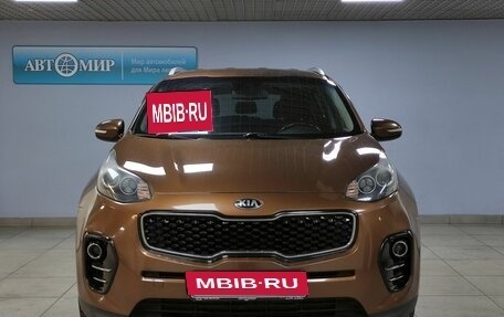 KIA Sportage IV рестайлинг, 2016 год, 1 799 000 рублей, 2 фотография