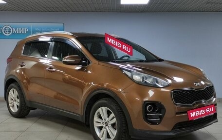 KIA Sportage IV рестайлинг, 2016 год, 1 799 000 рублей, 3 фотография