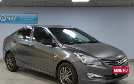 Hyundai Solaris II рестайлинг, 2015 год, 970 000 рублей, 3 фотография