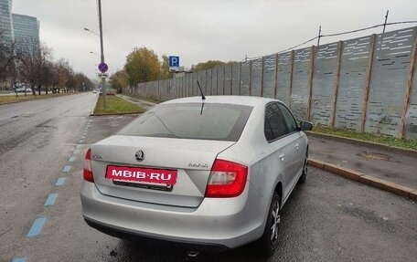 Skoda Rapid I, 2015 год, 835 000 рублей, 7 фотография