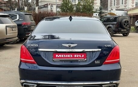 Genesis G90 I рестайлинг, 2016 год, 3 130 000 рублей, 8 фотография