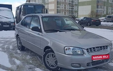 Hyundai Accent II, 2000 год, 4 фотография