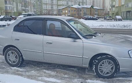 Hyundai Accent II, 2000 год, 8 фотография