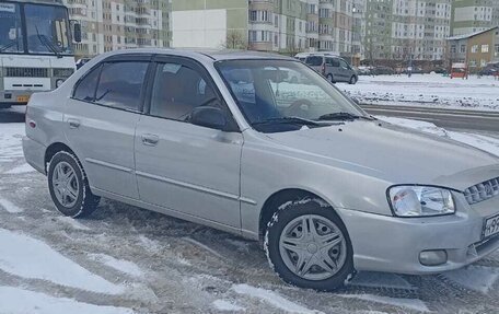 Hyundai Accent II, 2000 год, 10 фотография