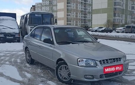 Hyundai Accent II, 2000 год, 5 фотография