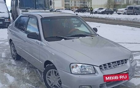 Hyundai Accent II, 2000 год, 7 фотография