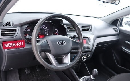 KIA Rio III рестайлинг, 2013 год, 850 000 рублей, 12 фотография