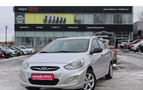 Hyundai Accent IV, 2012 год, 700 000 рублей, 1 фотография