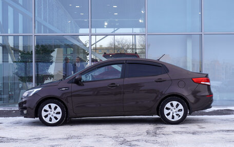 KIA Rio III рестайлинг, 2015 год, 996 000 рублей, 8 фотография