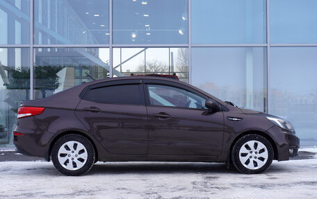 KIA Rio III рестайлинг, 2015 год, 996 000 рублей, 4 фотография