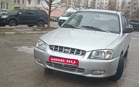 Hyundai Accent II, 2000 год, 3 фотография