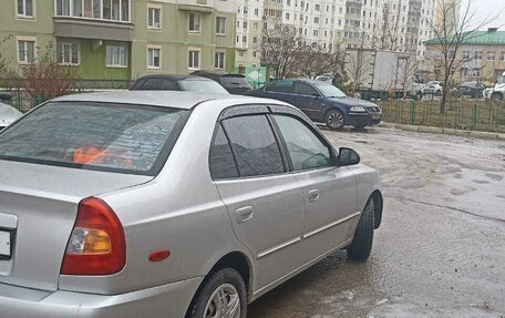 Hyundai Accent II, 2000 год, 10 фотография