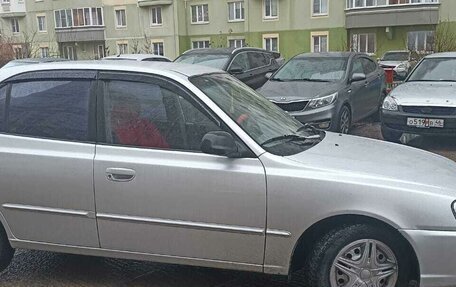 Hyundai Accent II, 2000 год, 11 фотография