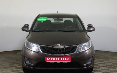 KIA Rio III рестайлинг, 2014 год, 549 000 рублей, 2 фотография