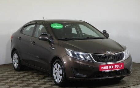 KIA Rio III рестайлинг, 2014 год, 549 000 рублей, 3 фотография