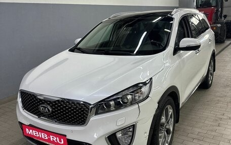 KIA Sorento III Prime рестайлинг, 2016 год, 2 629 000 рублей, 2 фотография