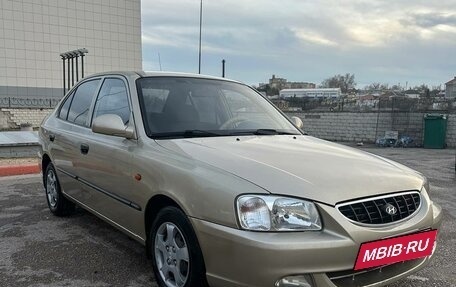 Hyundai Accent II, 2004 год, 440 000 рублей, 6 фотография