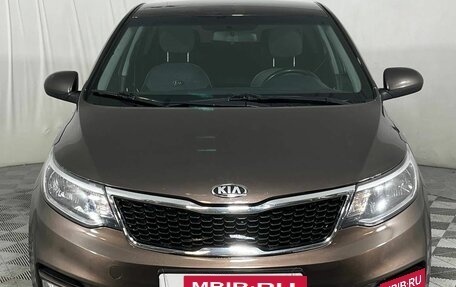 KIA Rio III рестайлинг, 2016 год, 990 000 рублей, 2 фотография