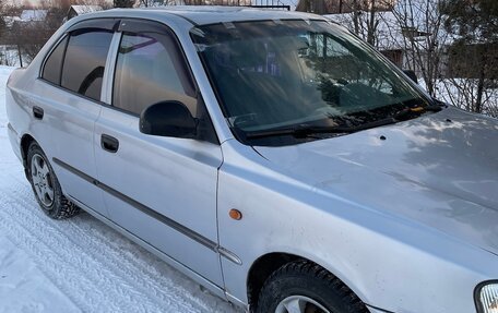 Hyundai Accent II, 2007 год, 255 000 рублей, 1 фотография