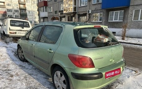 Peugeot 307 I, 2003 год, 125 000 рублей, 4 фотография