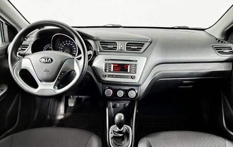 KIA Rio III рестайлинг, 2016 год, 1 044 000 рублей, 14 фотография