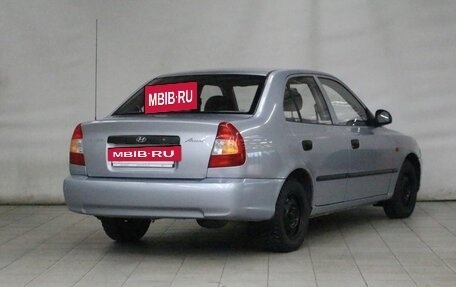 Hyundai Accent II, 2007 год, 600 000 рублей, 5 фотография