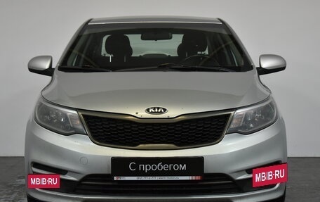 KIA Rio III рестайлинг, 2016 год, 899 000 рублей, 2 фотография