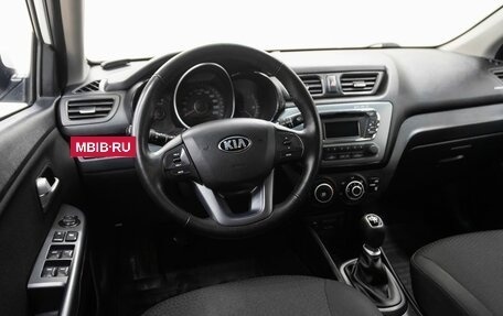 KIA Rio III рестайлинг, 2014 год, 948 000 рублей, 14 фотография