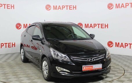 Hyundai Solaris II рестайлинг, 2016 год, 809 000 рублей, 3 фотография