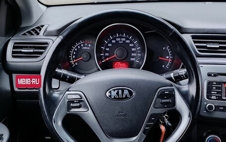 KIA Rio III рестайлинг, 2015 год, 950 000 рублей, 20 фотография