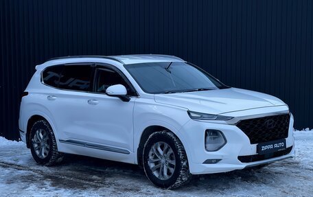 Hyundai Santa Fe IV, 2019 год, 3 099 000 рублей, 3 фотография