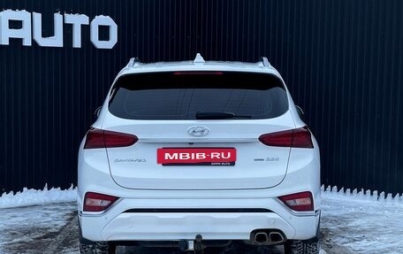 Hyundai Santa Fe IV, 2019 год, 3 099 000 рублей, 5 фотография