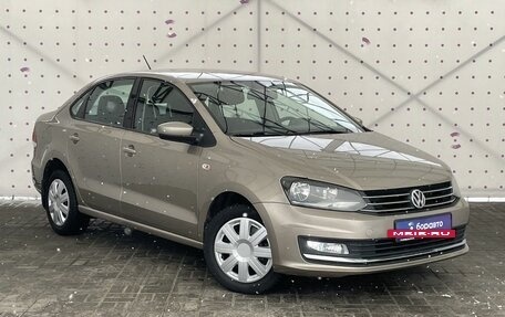 Volkswagen Polo VI (EU Market), 2016 год, 1 270 000 рублей, 2 фотография