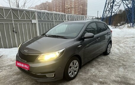 KIA Rio III рестайлинг, 2017 год, 1 350 000 рублей, 25 фотография