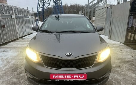 KIA Rio III рестайлинг, 2017 год, 1 350 000 рублей, 24 фотография