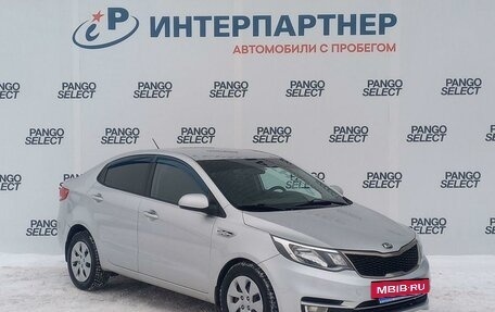 KIA Rio III рестайлинг, 2015 год, 972 600 рублей, 3 фотография