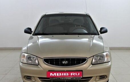 Hyundai Accent II, 2005 год, 340 000 рублей, 2 фотография